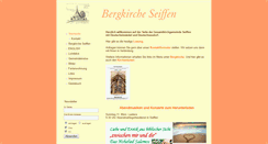 Desktop Screenshot of bergkirche-seiffen.de